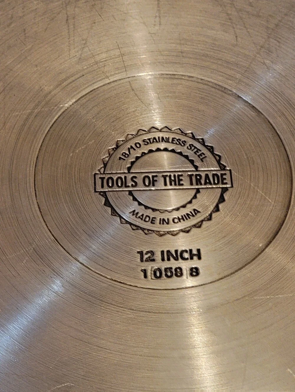 Tools of the Trade 12” Saute Stainless Steel SAUTE PAN 2 Handles